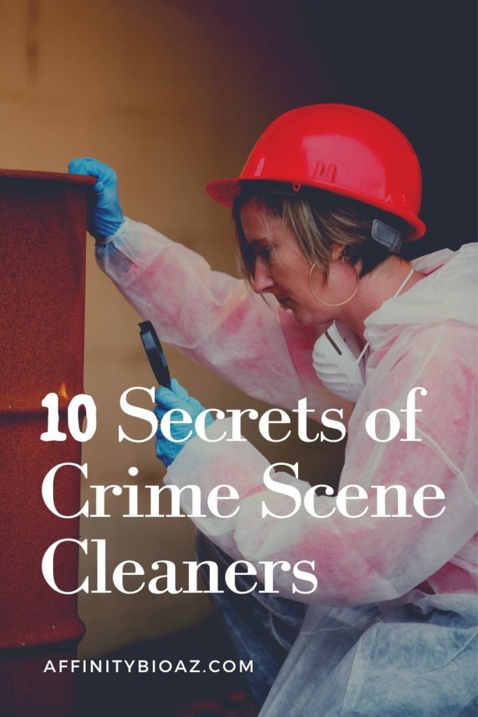 10 Secrets of Crime Scene Cleaners