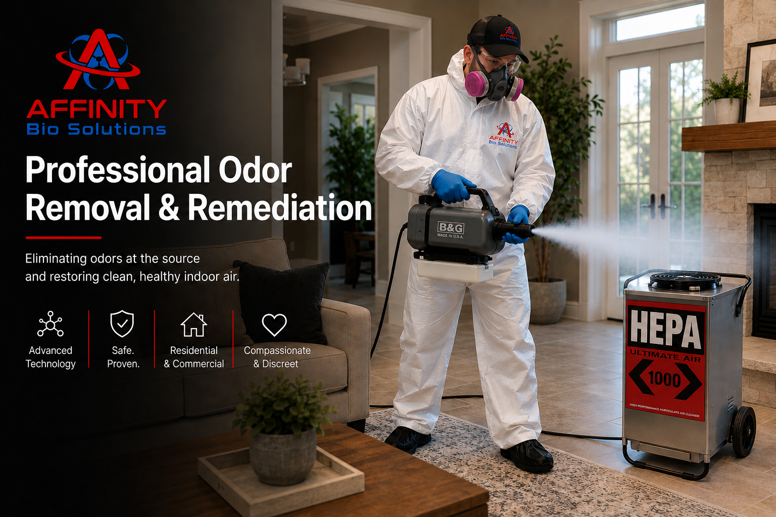 professional cigarette smoke odor removal Odor Removal & Remediation Arizona