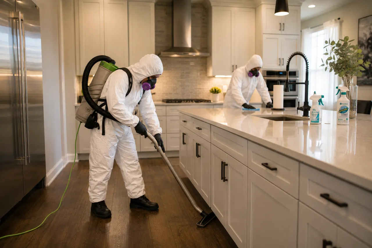 The Role of Disinfection in After Death Cleanup Services