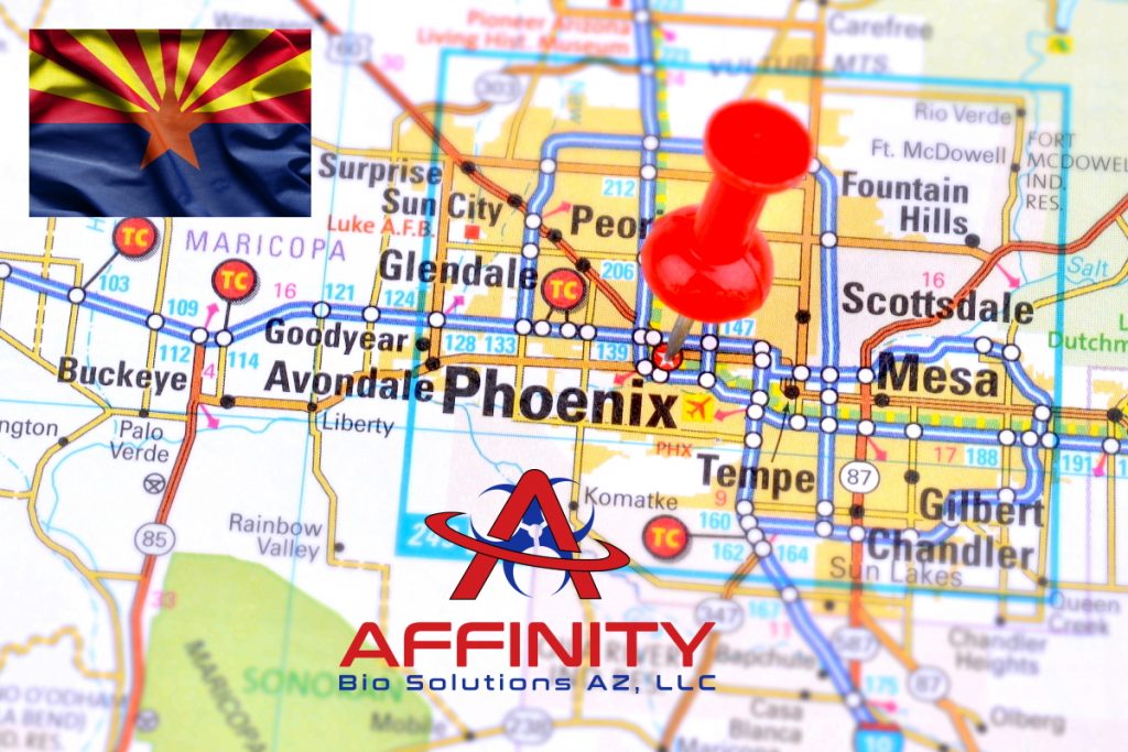 Scottsdale Phoenix Goodyear Peoria Avondale Sun City Surprise Glendale Tempe Arizona Crime Scene Cleanup