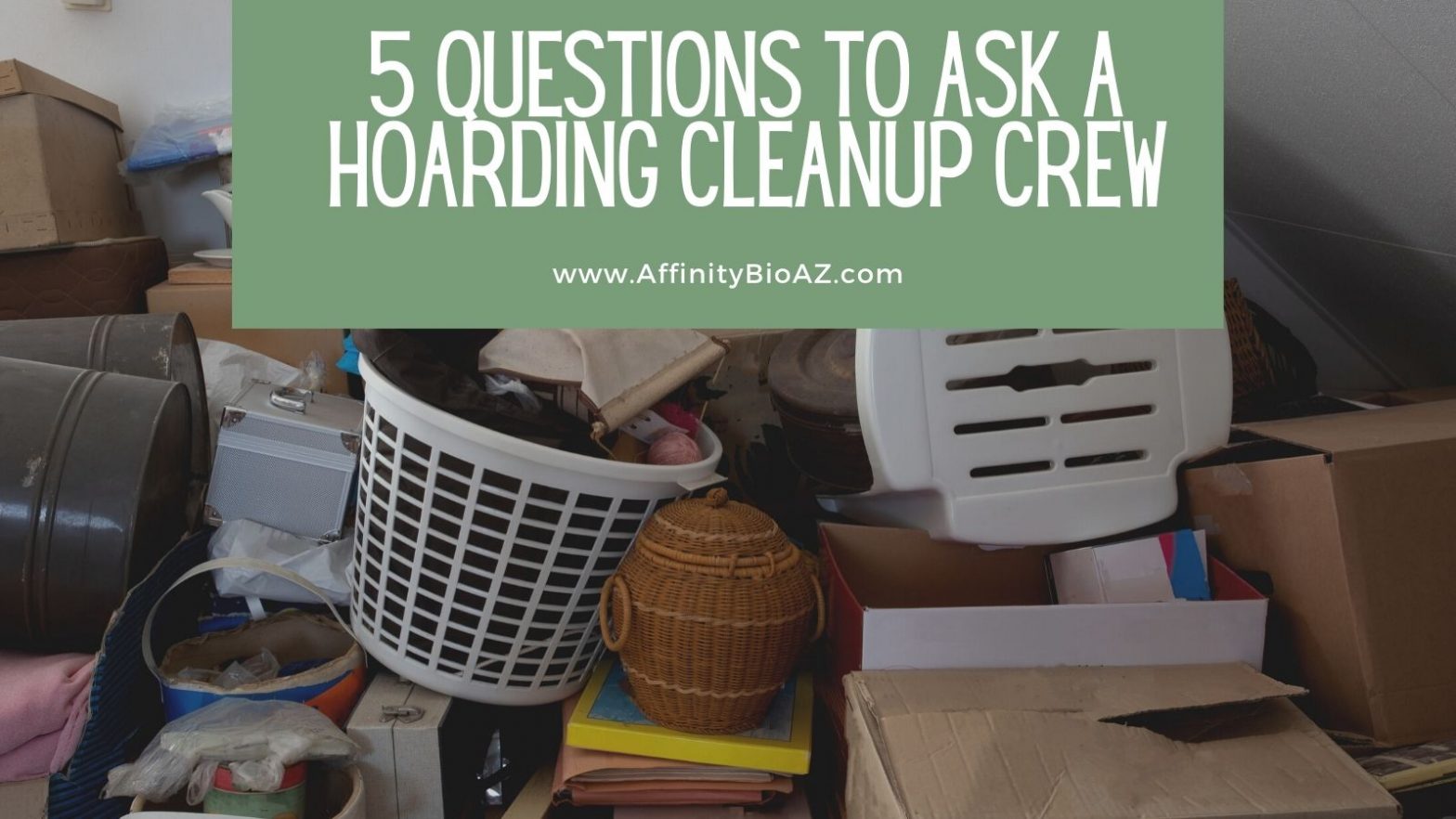 5 Questions to Ask a Hoarding Cleanup Crew