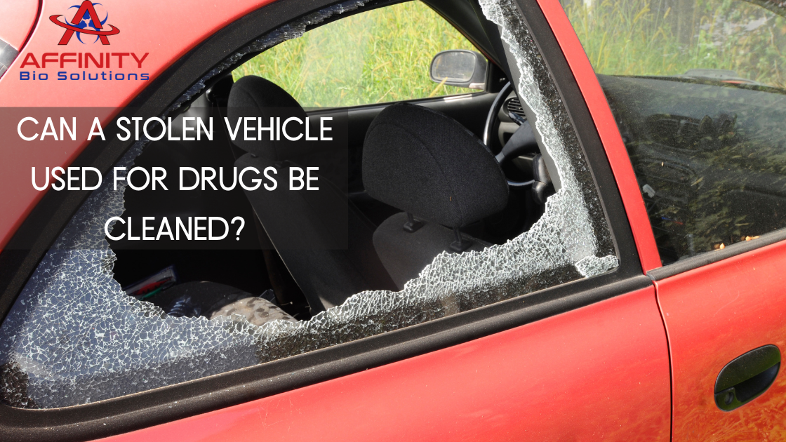 CAN A STOLEN VEHICLE USED FOR DRUGS BE CLEANED?