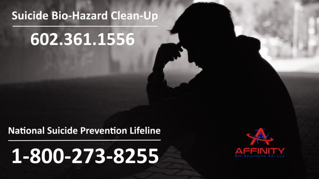 Suicide Cleanup Suicide Prevention Lifeline Unattended Death Biohazard Cleaning Fountain Hills Arizona