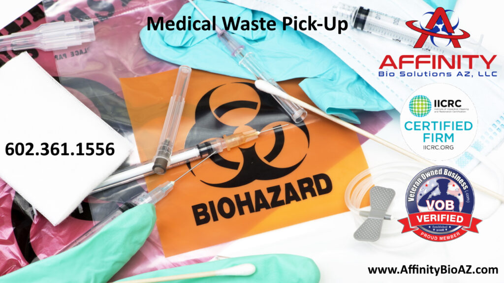 Maricopa County Arizona medical waste pickup and disposal