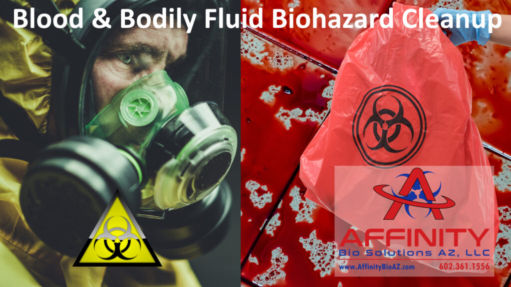 Phoenix and Maricopa County Arizona blood and bodily fluid biohazard dead body decomposition cleanup