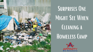 Surprises One Might See Cleaning a Homeless Camp
