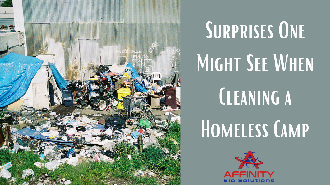 Surprises One Might See Cleaning a Homeless Camp