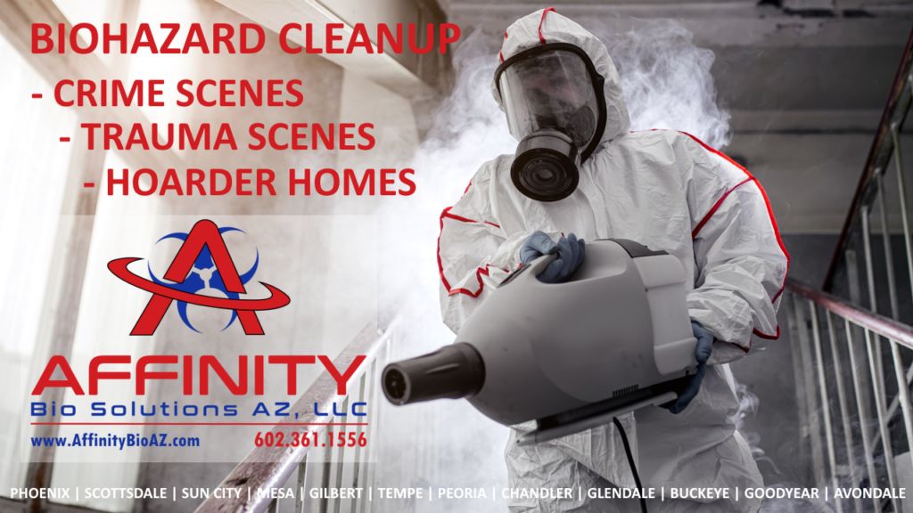 Phoenix Arizona Biohazard Cleanup, Crime Scene, Trauma Scene, Hoarder Home Cleaning