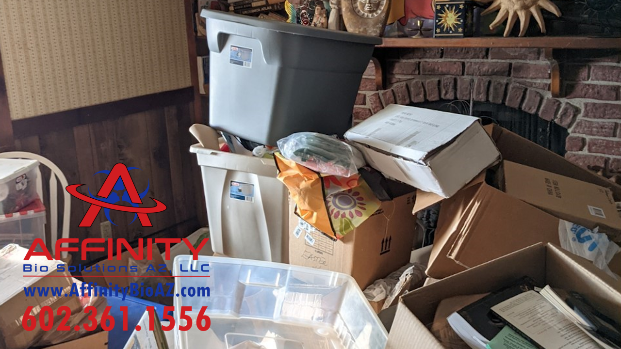 Hoarded Property Purchase Hoarder Home, Hoarder House Purchase, cleanup, biohazard disposal and remodel in Phoenix Arizona