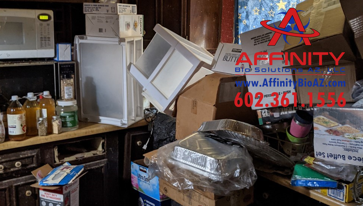 Hoarded Property Purchase Hoarder Home, Hoarder House Purchase, cleanup, biohazard disposal and remodel in Phoenix Arizona