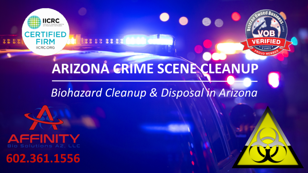 Peoria Crimes Scene Cleanup and Biohazard Cleaning