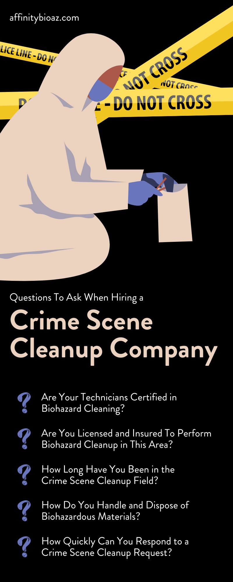 9 Questions To Ask When Hiring a Crime Scene Cleanup Company