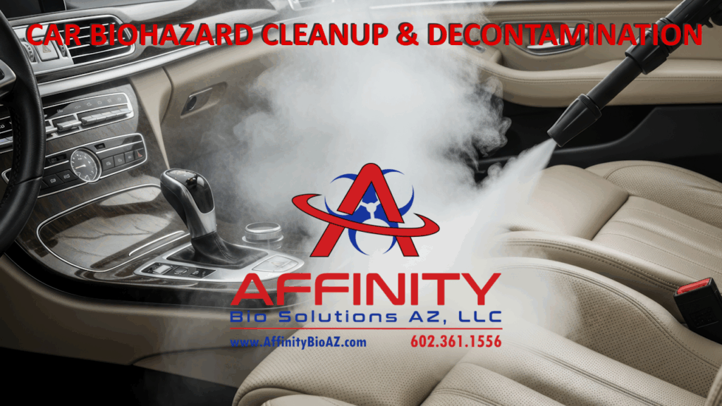 Car or Auto Accident Biohazard Cleanup in Chandler, Arizona